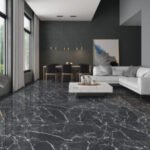 "living-room-flooring-with-black-marble-effect-porcelain-tiles"