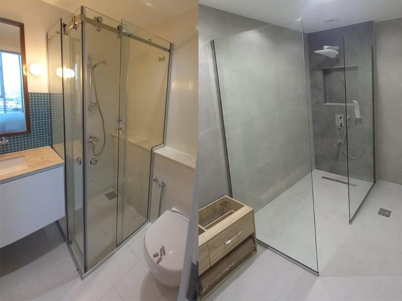 Shower Enclosure installation in Down Dubai 